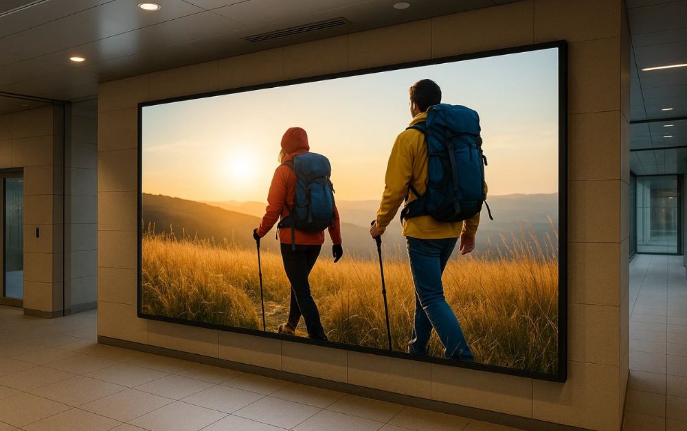 The Future of Business Displays with LED TV Rental for Commercial Spaces